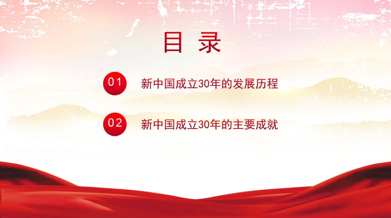 百年辉煌百年歌渭南特校党员讲党史新中国成立30年的发展历程及主要