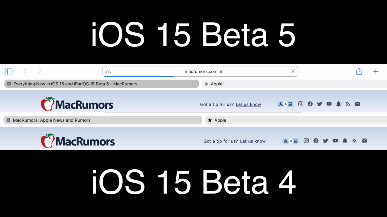 ios15 beta5已推送，來看看有哪些更新吧