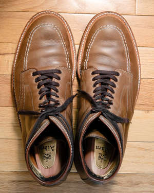 皮鞋上大家常说的松面到底是什么，我们来研究一下