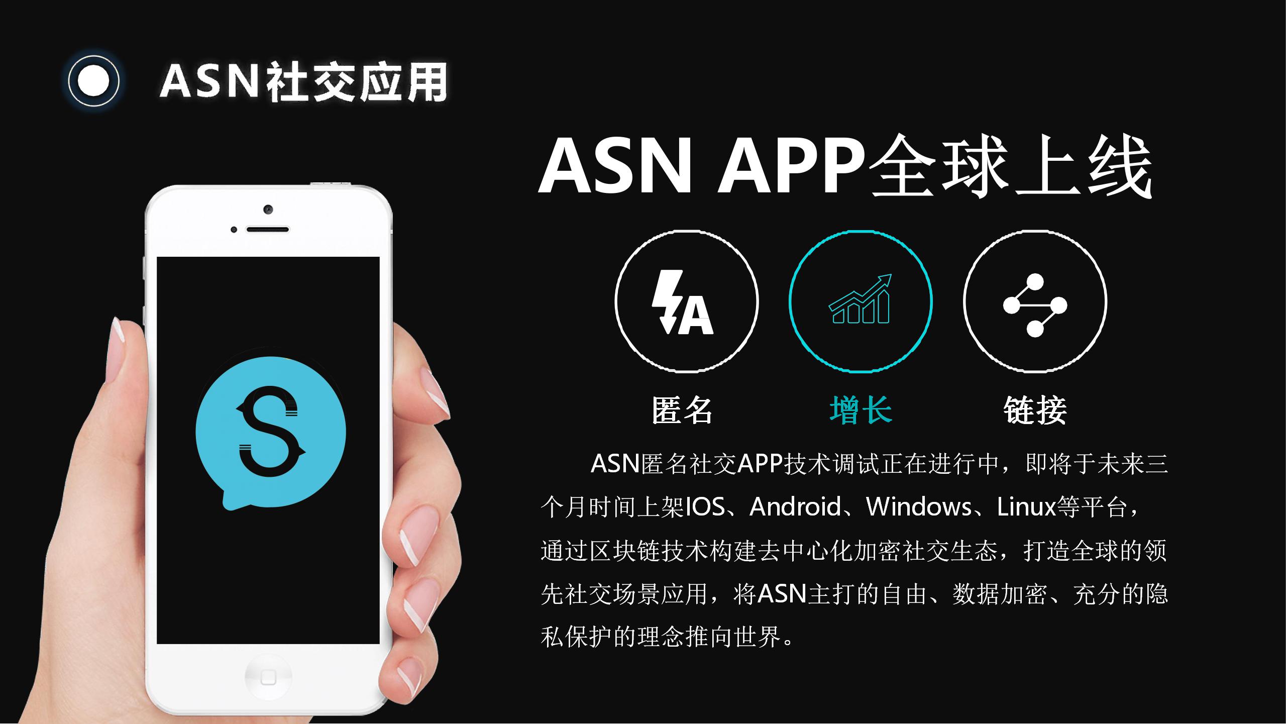 全球匿名社交公链领导者—ASN匿名社交公链