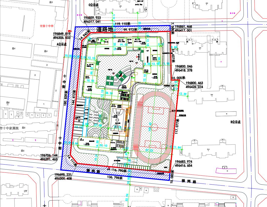 石家莊市友誼大街小學(xué)南校區(qū)!投資9950萬元(圖2)