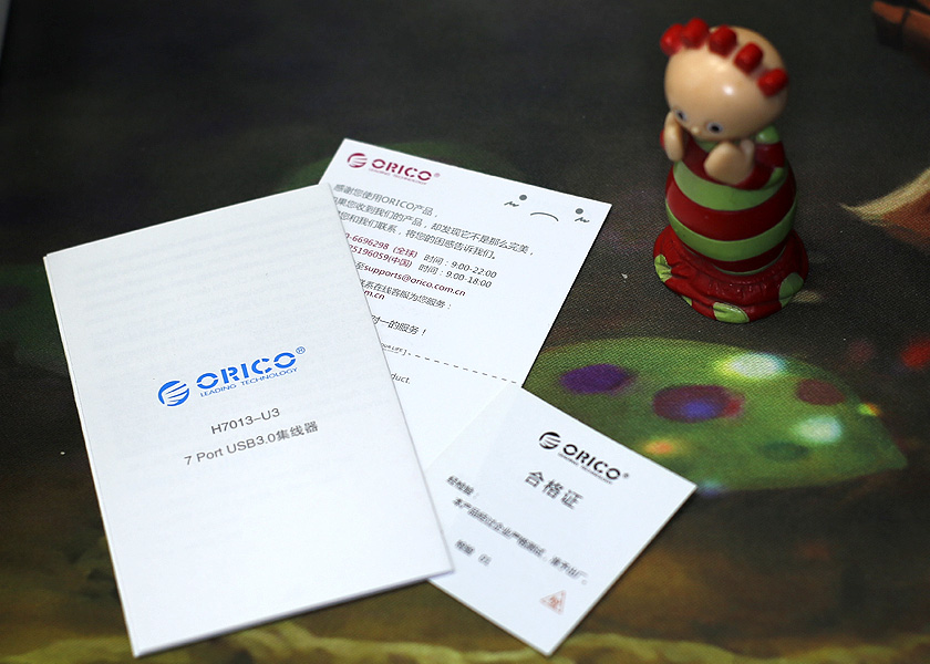 解决插口不够用，ORICO奥睿科7口 USB HUB