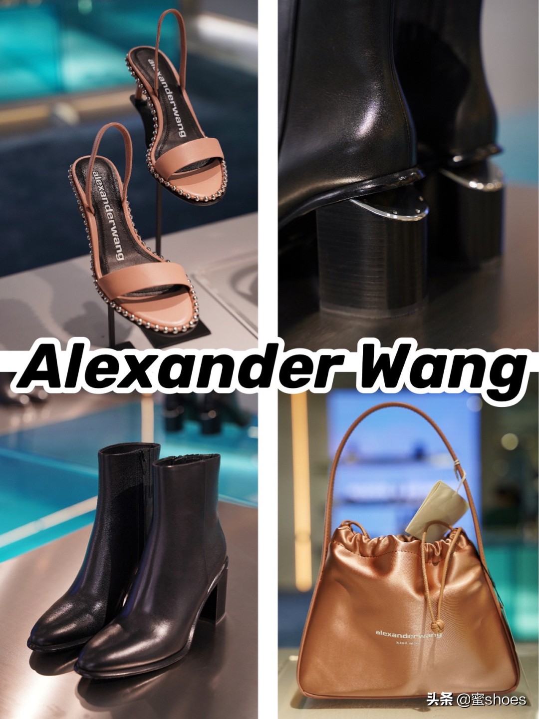 AlexAnderWang新品高跟鞋，少有的奢侈品潮流设计，酷感十足