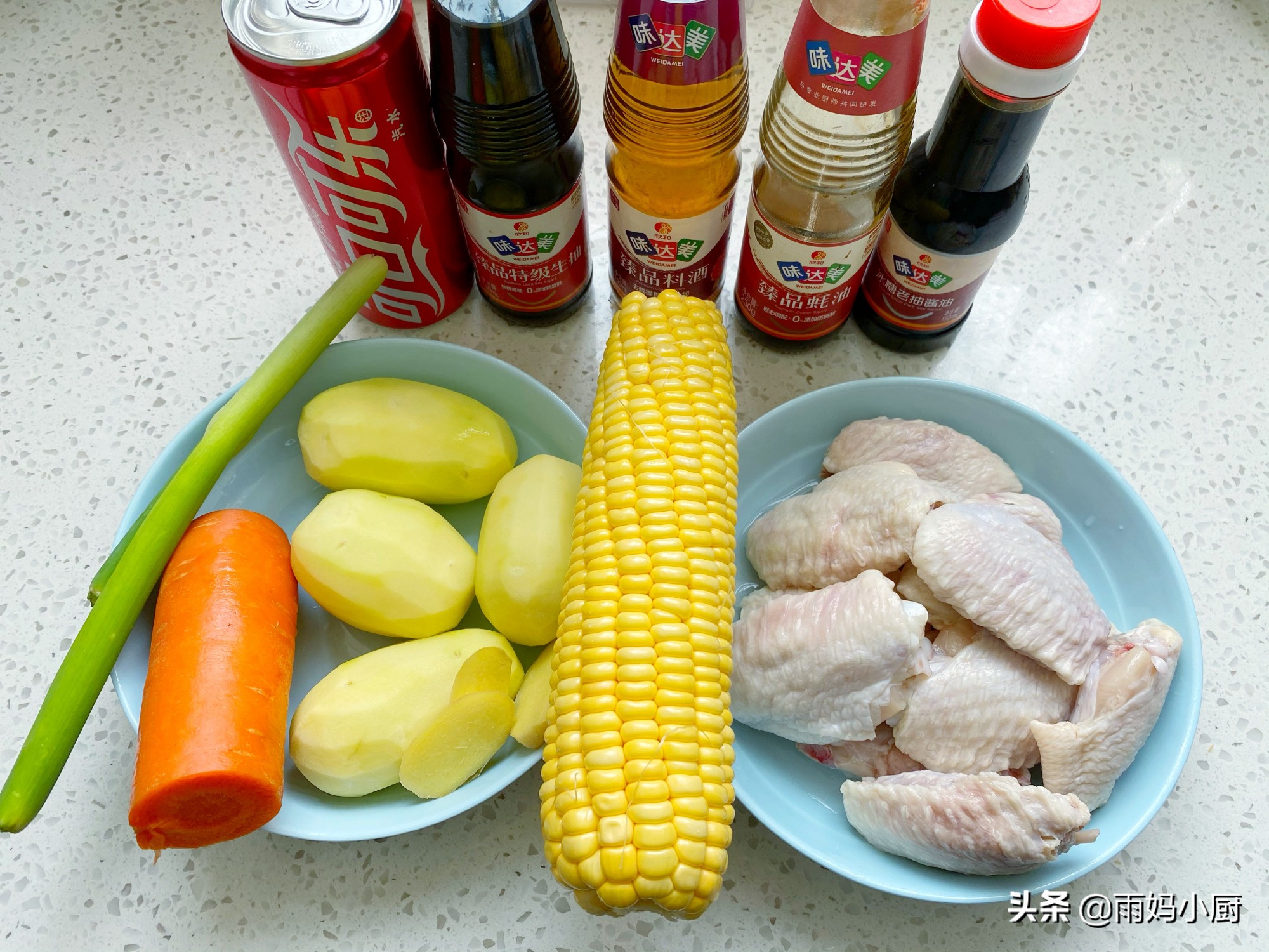 雞翅和土豆一起煲，越吃越香，富含滿滿膠原蛋白，好吃不會胖