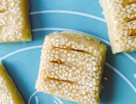 图片[4]-江苏特色糕点蜜三刀 分享给你详细配方和做法 香甜绵软超好吃-起舞食谱网