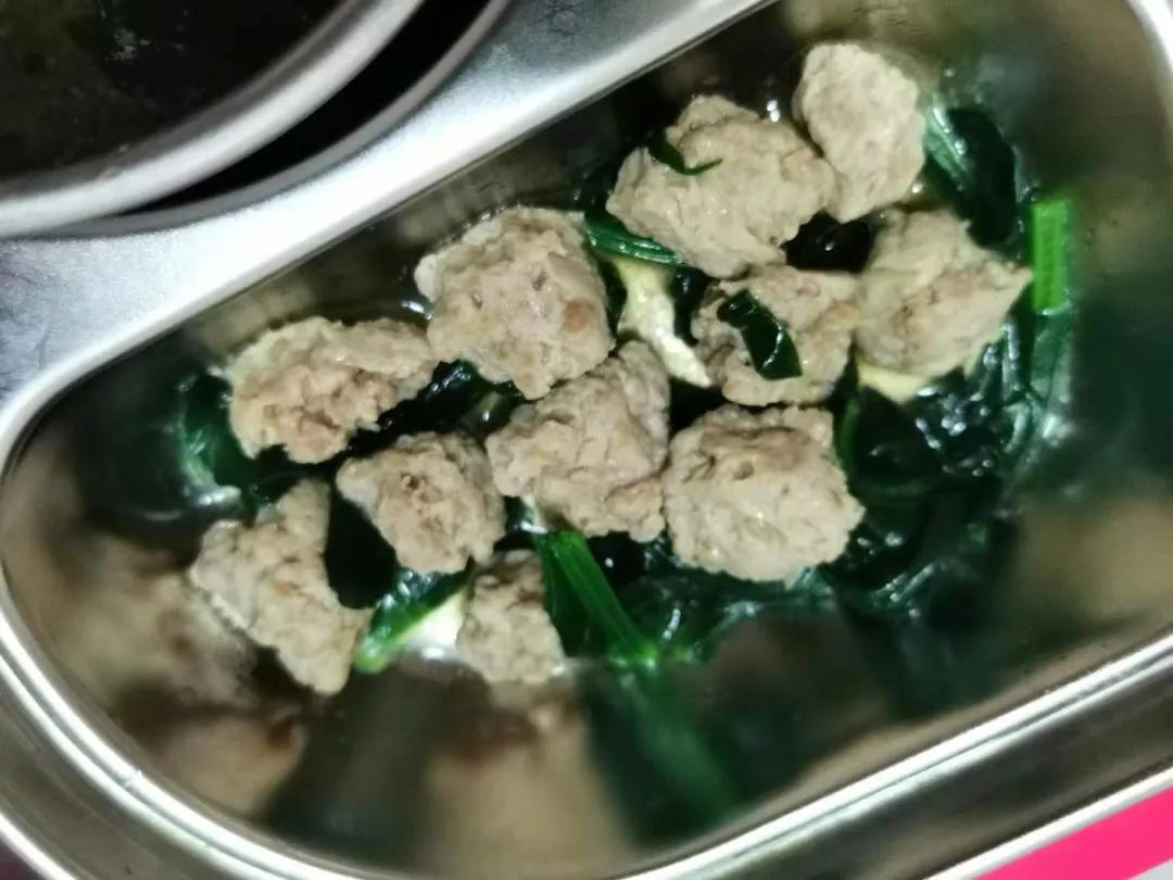 健酮食谱 | 美味的菠菜肉丸子汤