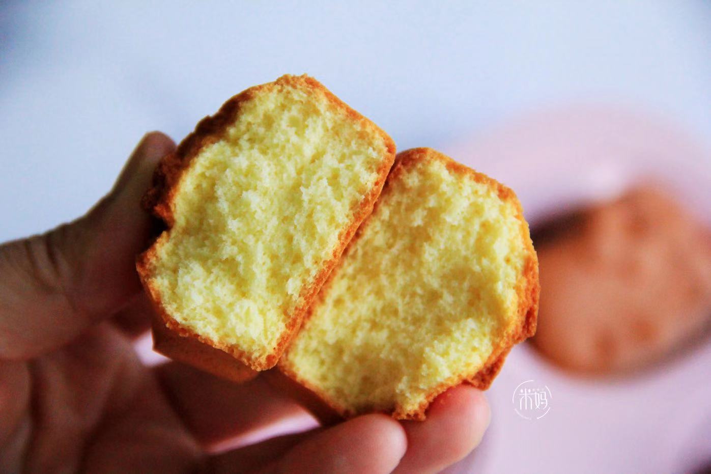 图片[3]-小蛋糕做法步骤图 3个鸡蛋1杯面粉就搞定松软可口又营养-起舞食谱网