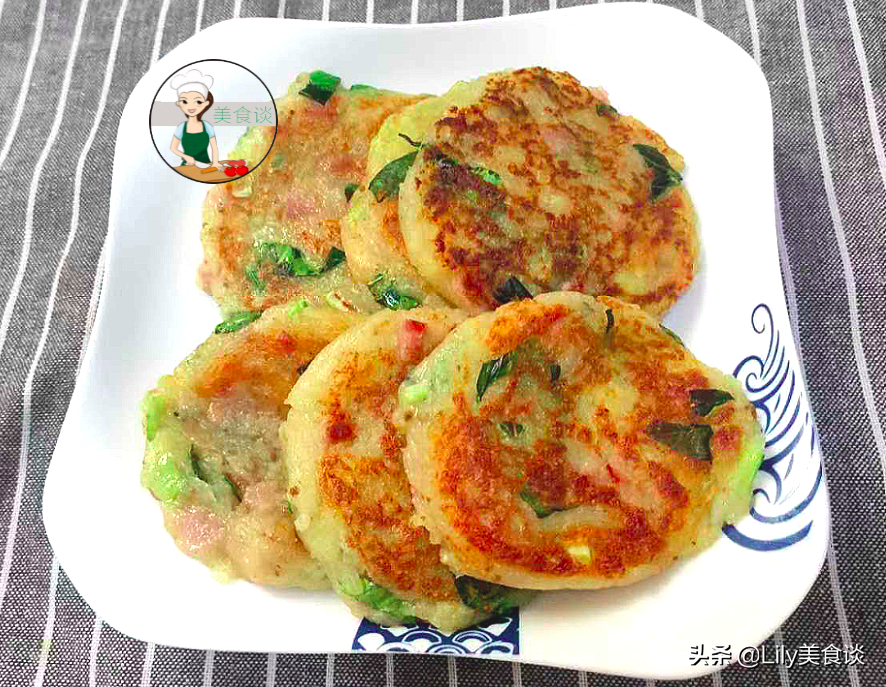 秋天，不管有钱没钱，这菜记得多吃，维C含量高，煎早餐饼真香呀