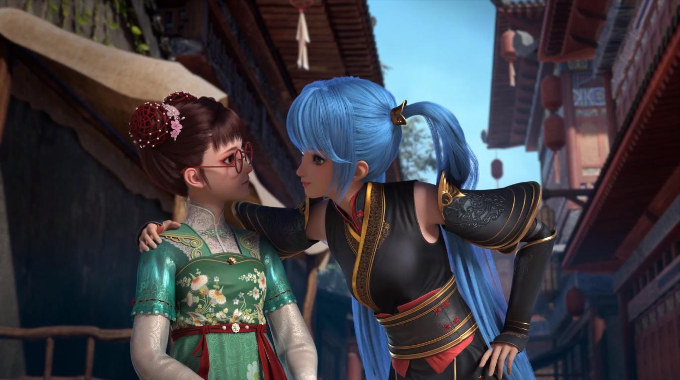 Tang Qiao will come out after Gao Yao. The cute duo is online. I