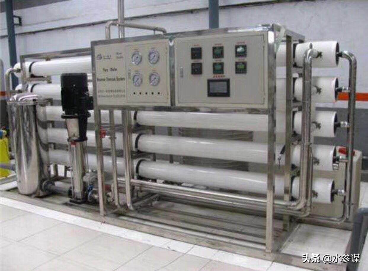 反渗透净化水设备的工作原理及工艺流程