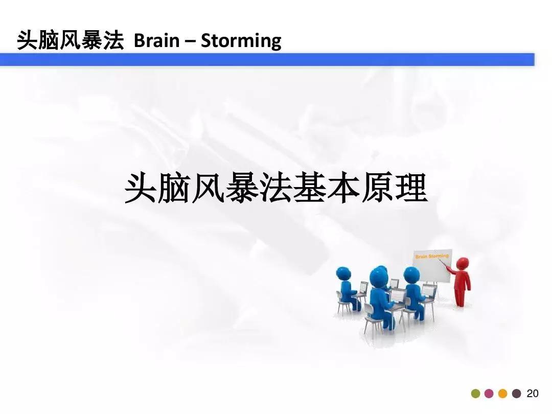 「管理」你真的会做头脑风暴吗？这个资料教会你