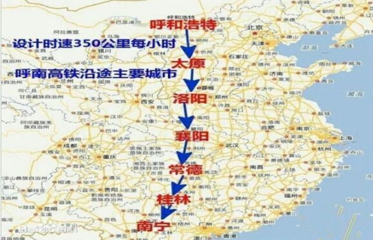 我国一条高铁即将开建，全程长达2100公里，会经过你的家乡吗