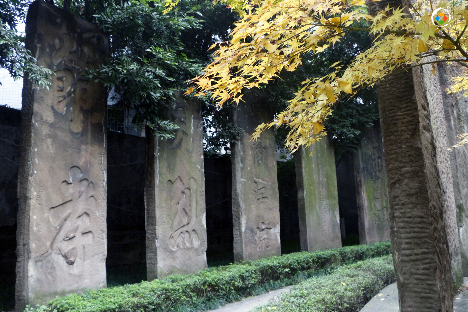 重庆大坪七牌坊的牌坊在哪里？只有19块石碑，还被藏在闹市中心
