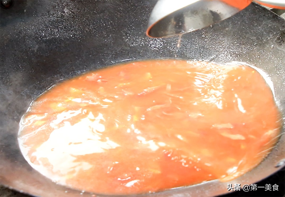 图片[6]-河南人都爱喝的“番茄疙瘩汤”做法 口感劲道 酸甜开胃-起舞食谱网