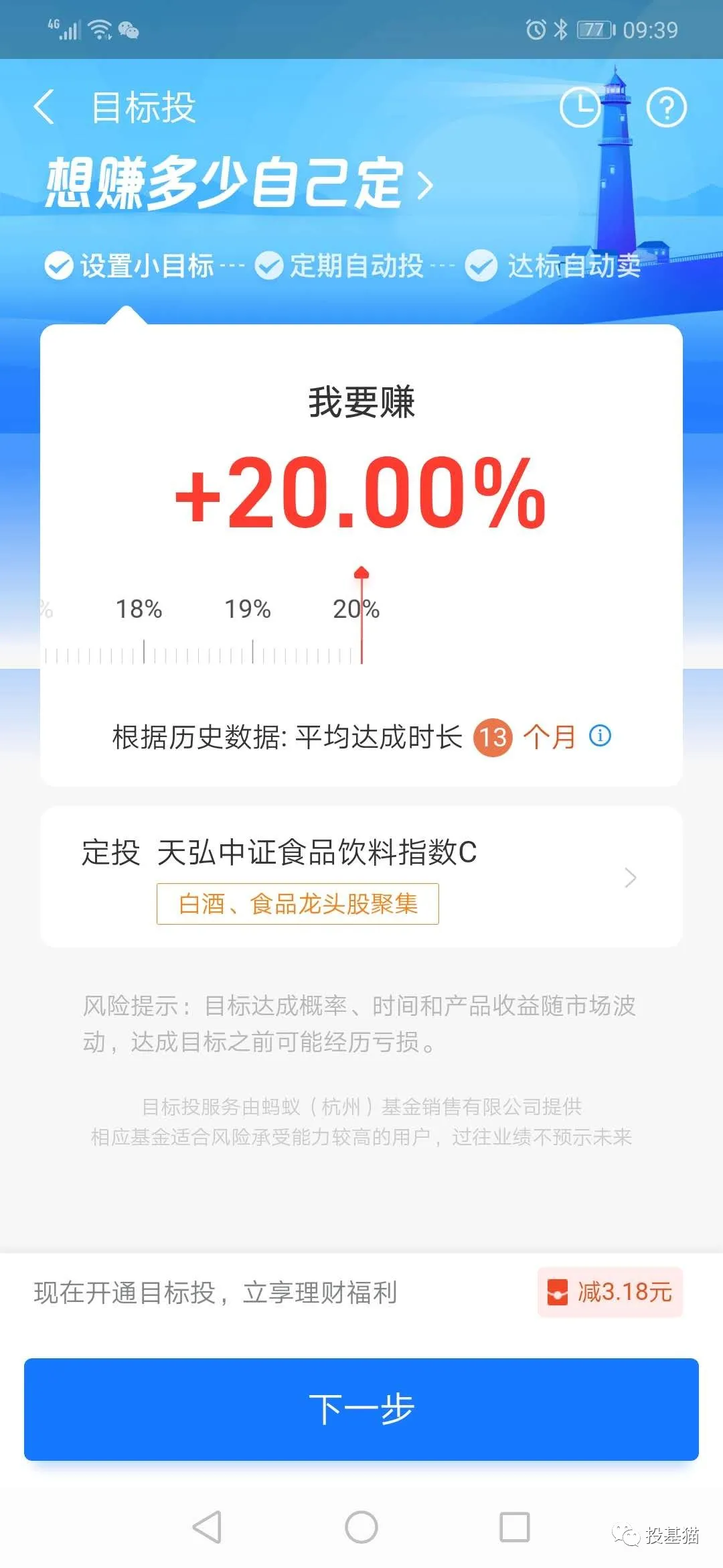 基金投资的止盈目标到底定多少比较合适呢?