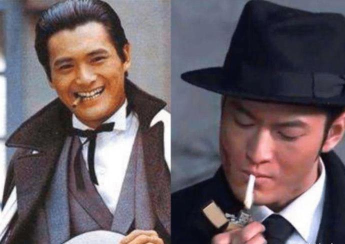 同是给冯程程打伞，周润发对比黄晓明，告诉你