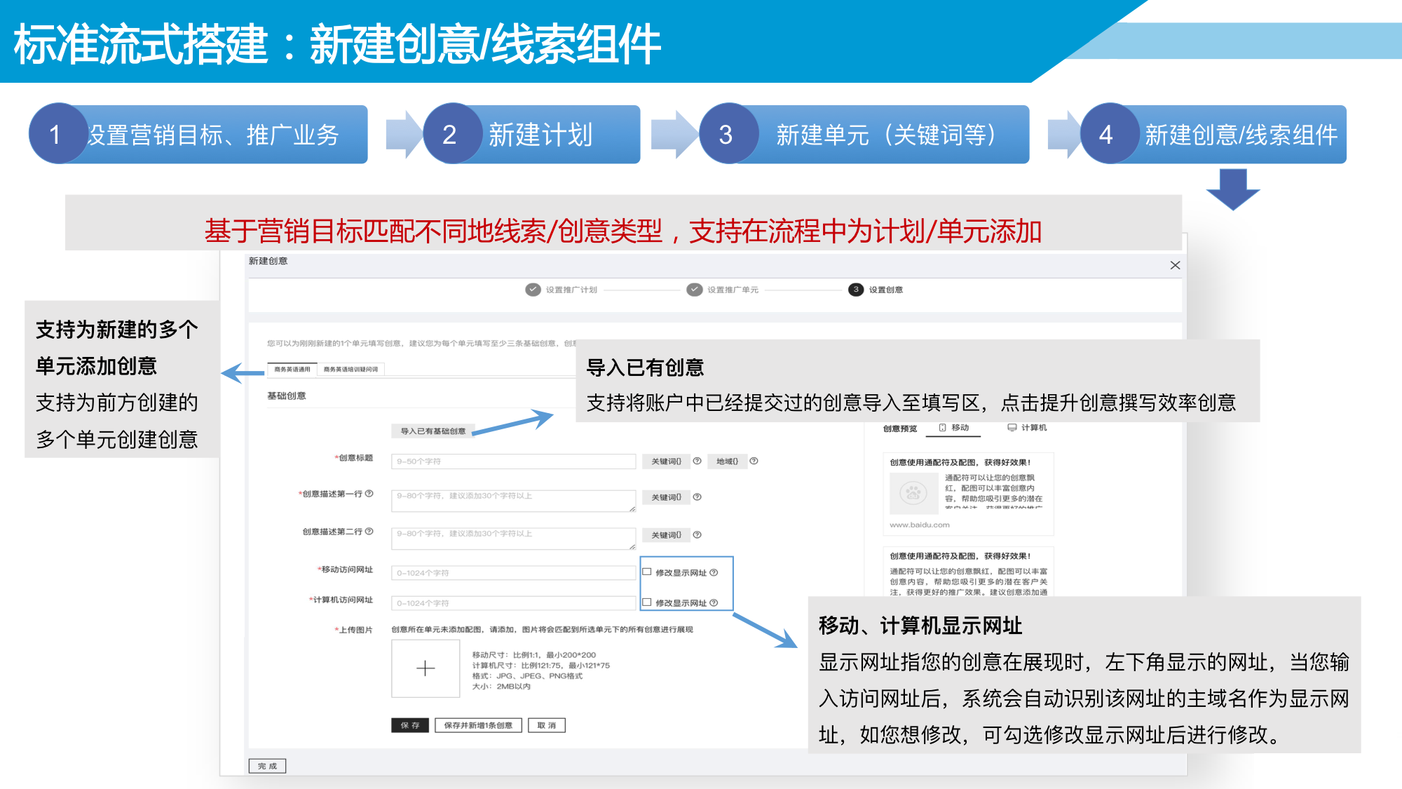 解析——百度搜索推广平台广告投放的操作指导介绍