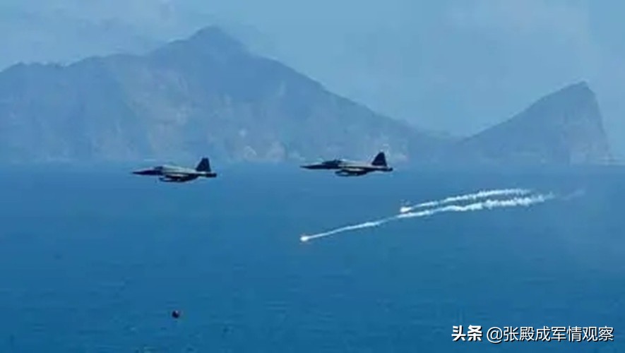 台軍打頭陣？ 美軍航母現身台灣島附近海域大陸艦機實施模擬打擊