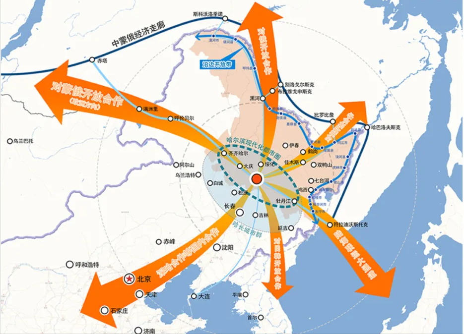 黑龙江2035：1个都市圈，3座国际枢纽，5个大城市，9城房价在下跌