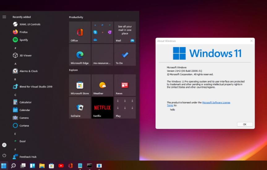 After the latest update of Win11, Microsoft is forbidden to modify the ...