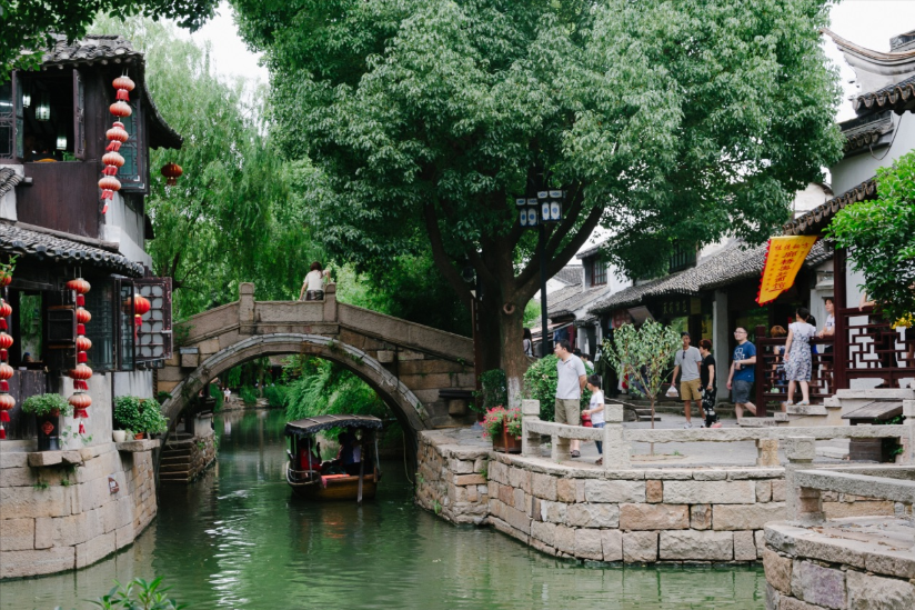 蘇州沒有過度商業化的古鎮，純凈優雅，門票78元，距上海58公里