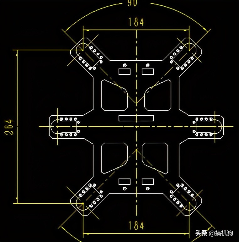 "Creo Engineering Drawing Skills" How to rotate the center line of the