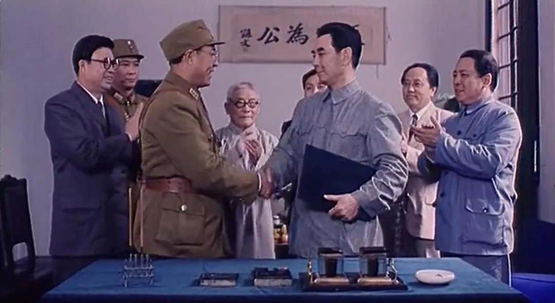 孙飞虎演蒋介石、古月演毛泽东主席，这样逼真的表演，没法复制