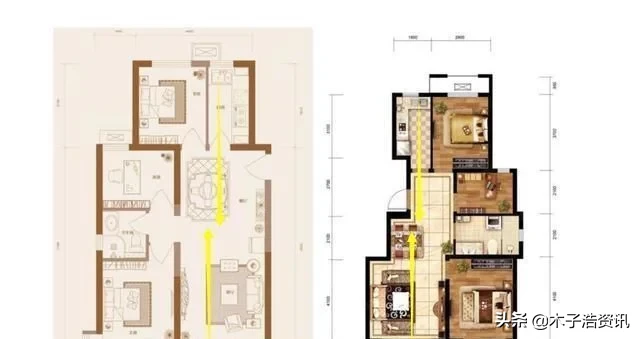 买房时要注意，这种南北通透的户型可能是假的