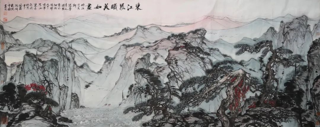 大土三阳:笔老气壮、情意融洽