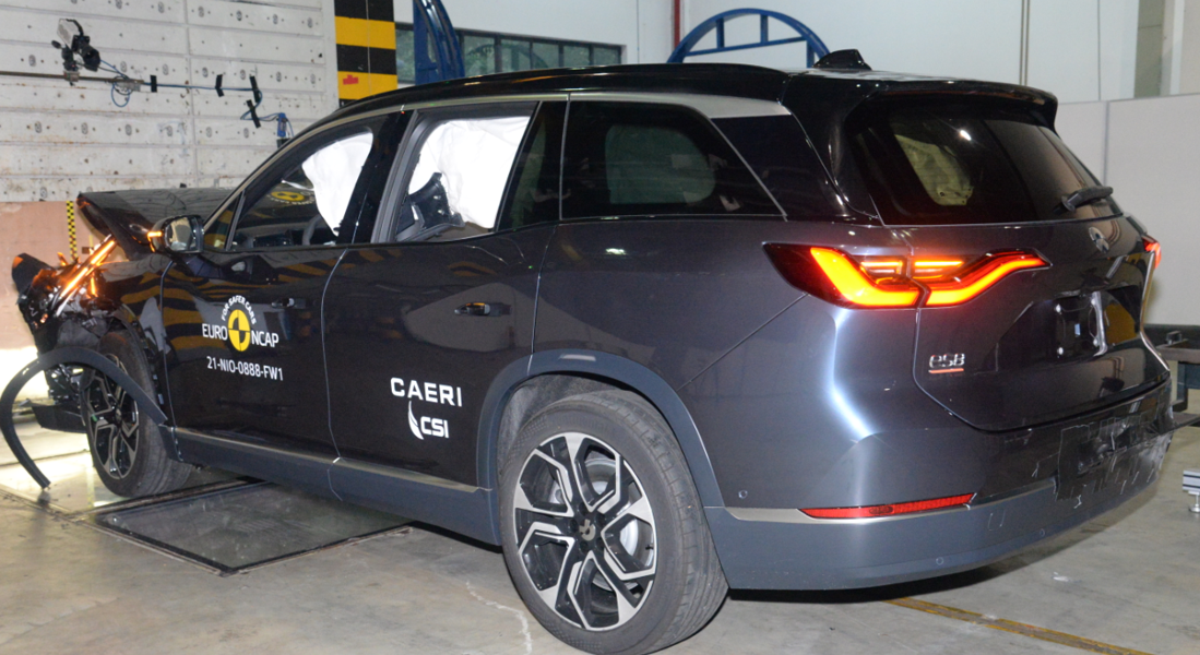 ES8 Euro NCAP 五星评价分析