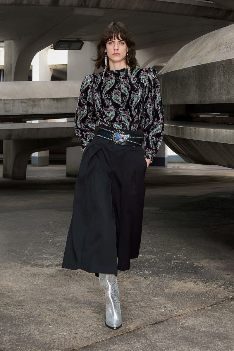 Isabel Marant 2021:佩里斯图案的色彩搭配