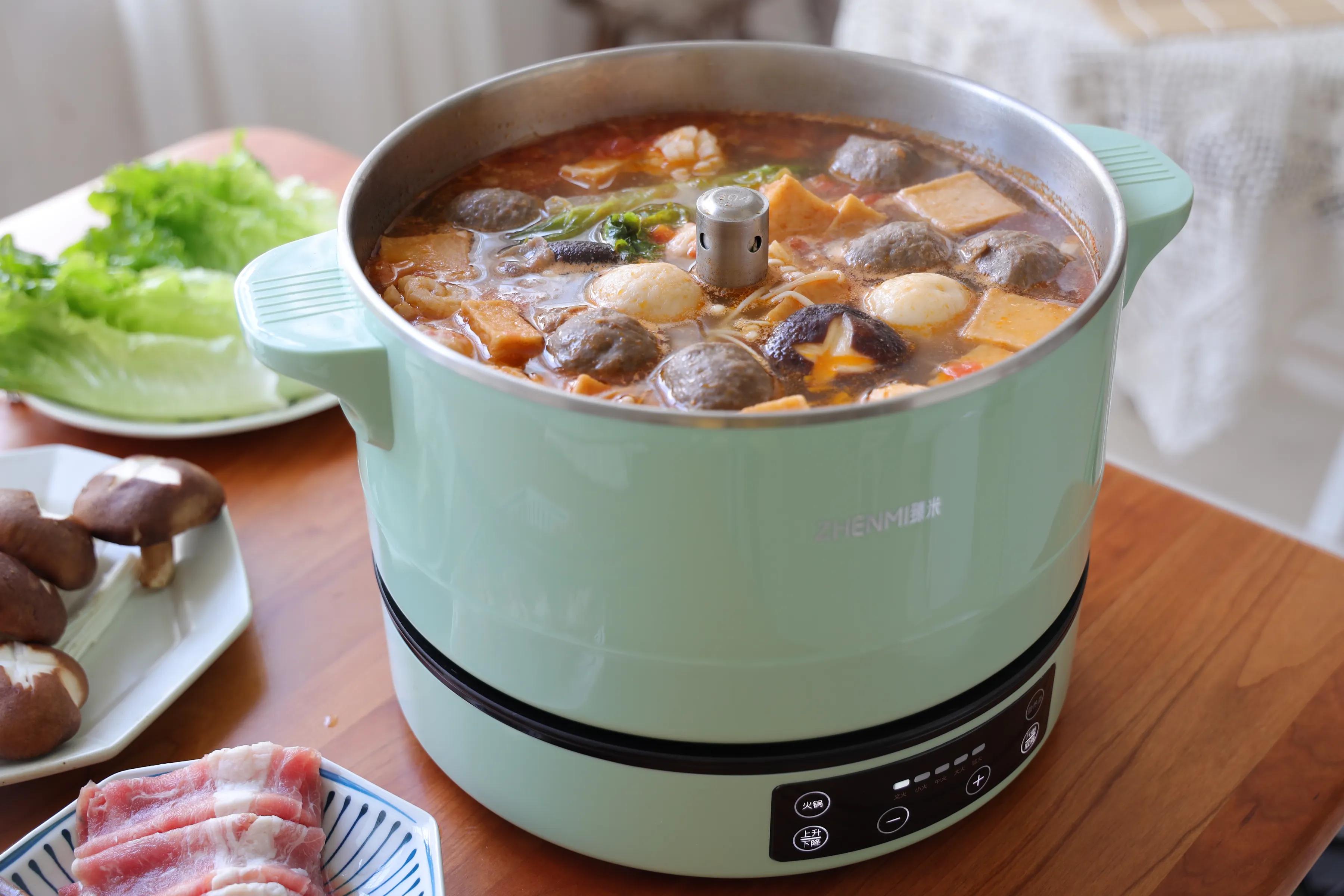 秋天的第一顿火锅，100块钱一家三口吃过瘾，干净卫生真健康