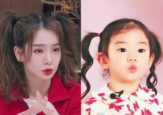 有種“遺傳”叫王祖藍女兒，“蒜頭鼻”成亮點，和爸爸一模一樣