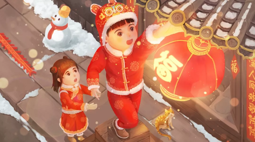 过“年”的传说、和春节相关的好词好句素材来了，收藏起来