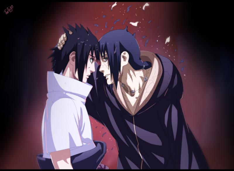 Naruto: In the battle of Sao Itachi, how much water did Itachi put so ...