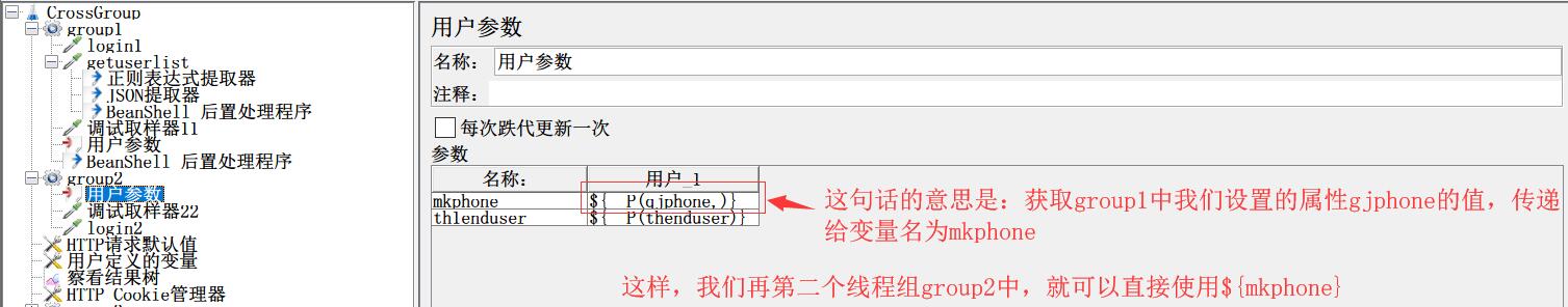 史上最简单的 Jmeter 跨线程组取参数值的两种办法 (不写代码)