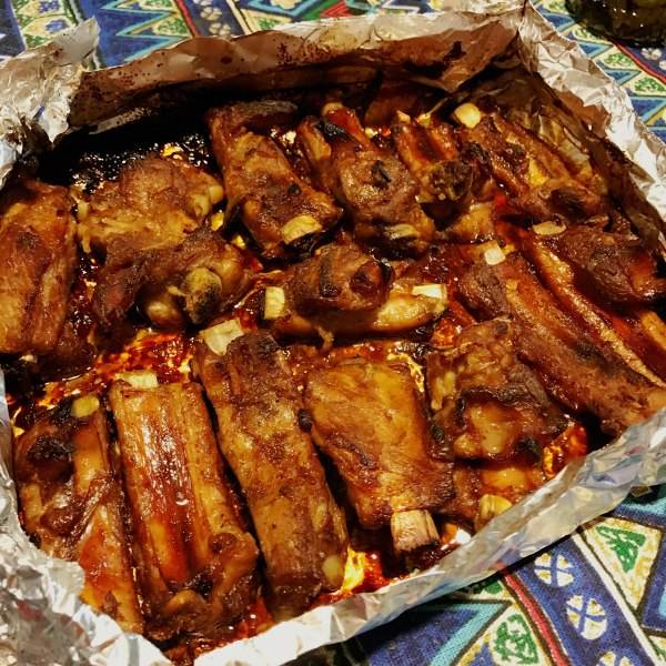 Learn how to fry the ribs like this, burnt but not greasy, and smell wanton! The soul of a family eating food is ignited!!