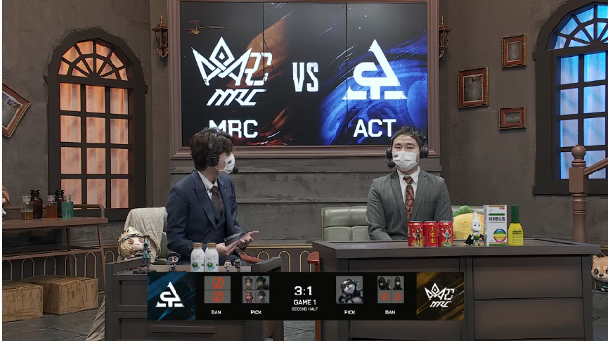 第五人格2021IVL夏季赛常规赛MRC vs ACT第一局