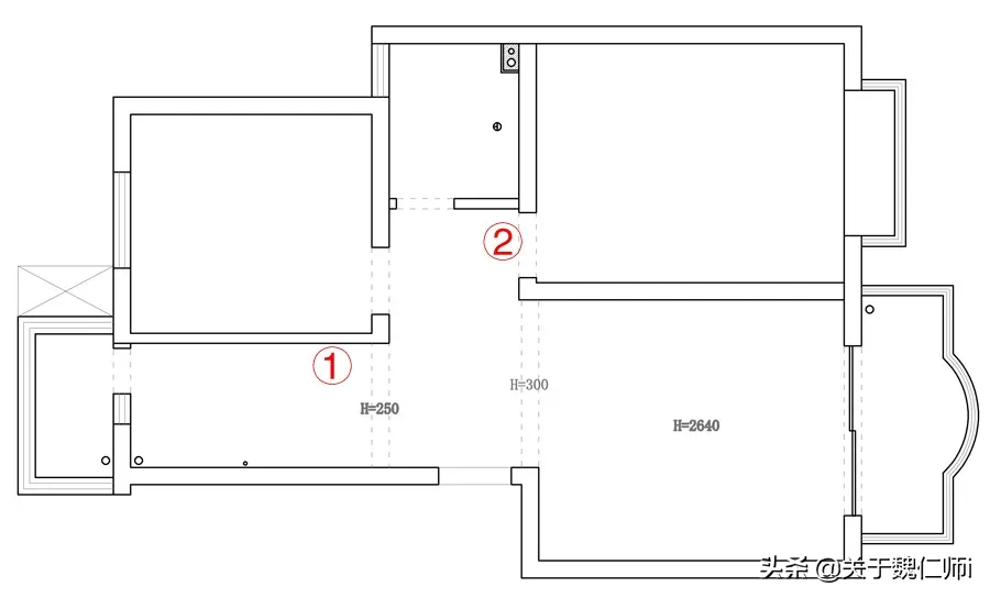 82m²清爽简约北欧风两居，空间的合理设计，好看、好用又好住