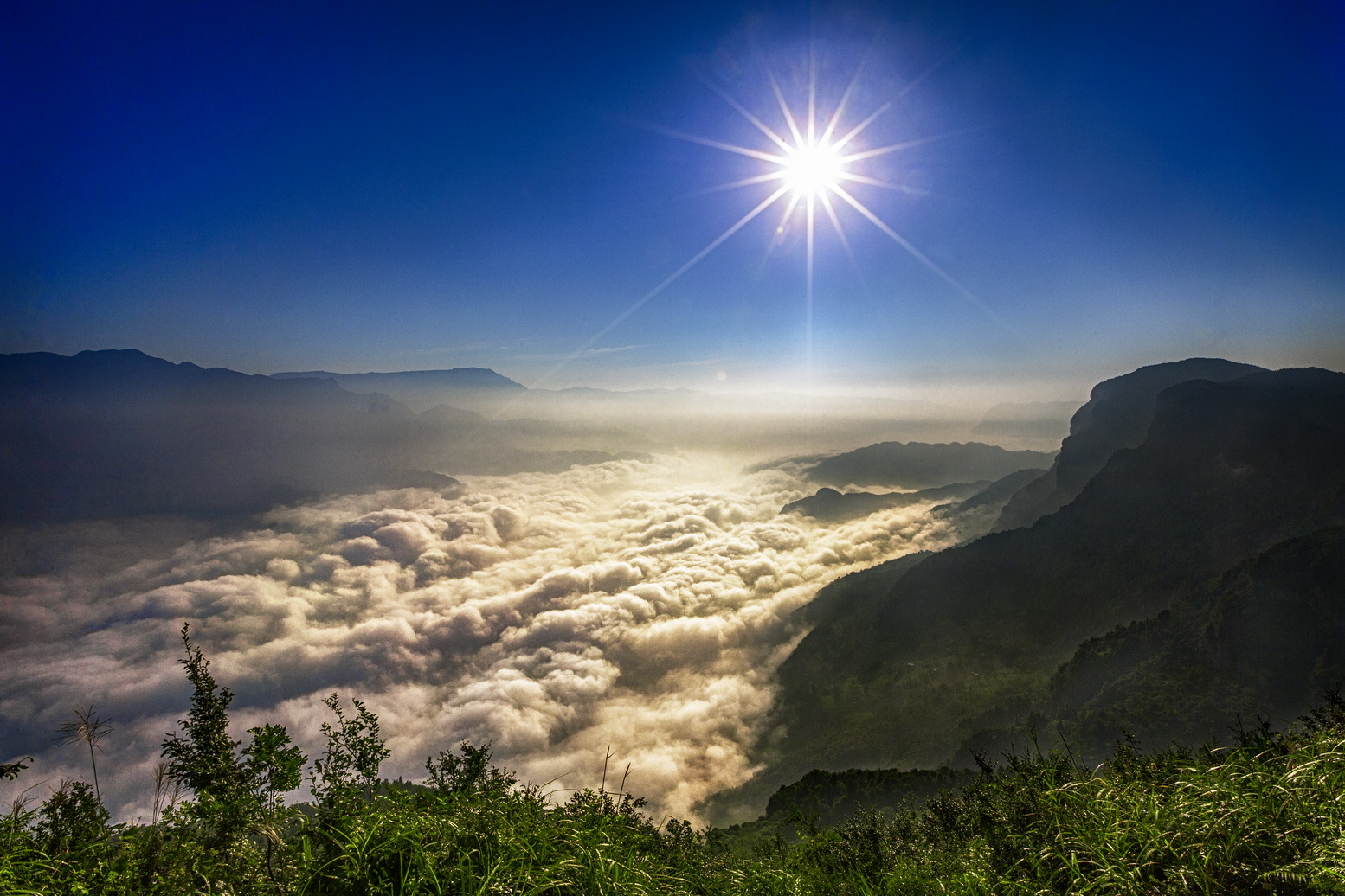 云海|重庆初秋没红叶到这里看云海，人在画中游才是人生巅峰