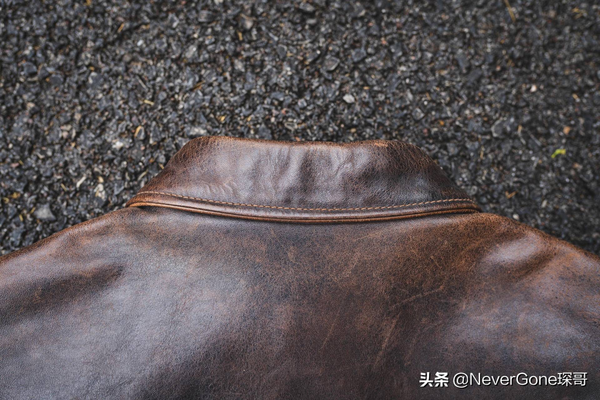 一件咔的一批的衬衣——加州小熊拼色皮衬衣