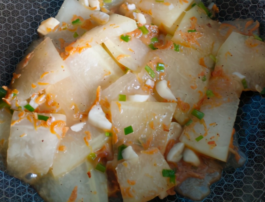 图片[5]-虾米焖冬瓜的做法步骤图 好吃更营养-起舞食谱网