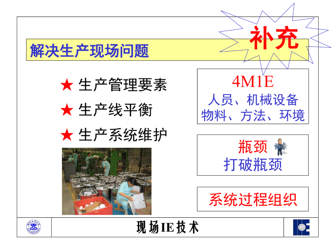 「標桿學習」工業工程之標準資料法