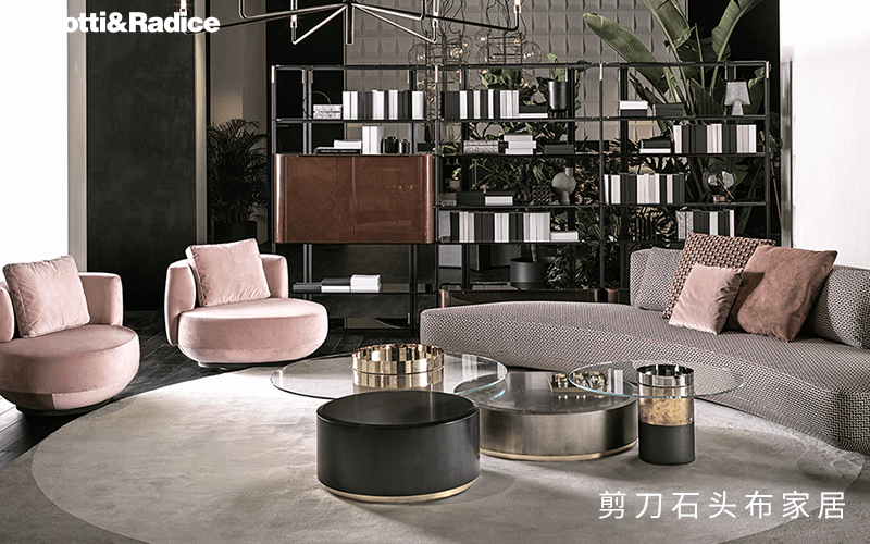 现代轻奢沙发，Gallotti&Radice的无限创意不只在玻璃