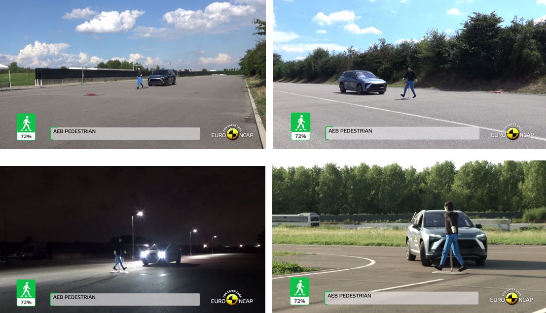 ES8 Euro NCAP 五星评价分析