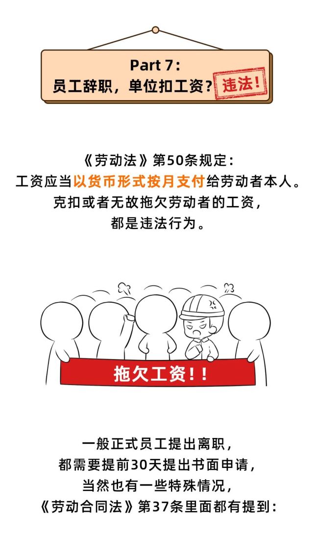 2021年起，这些扣工资的行为都是违法的