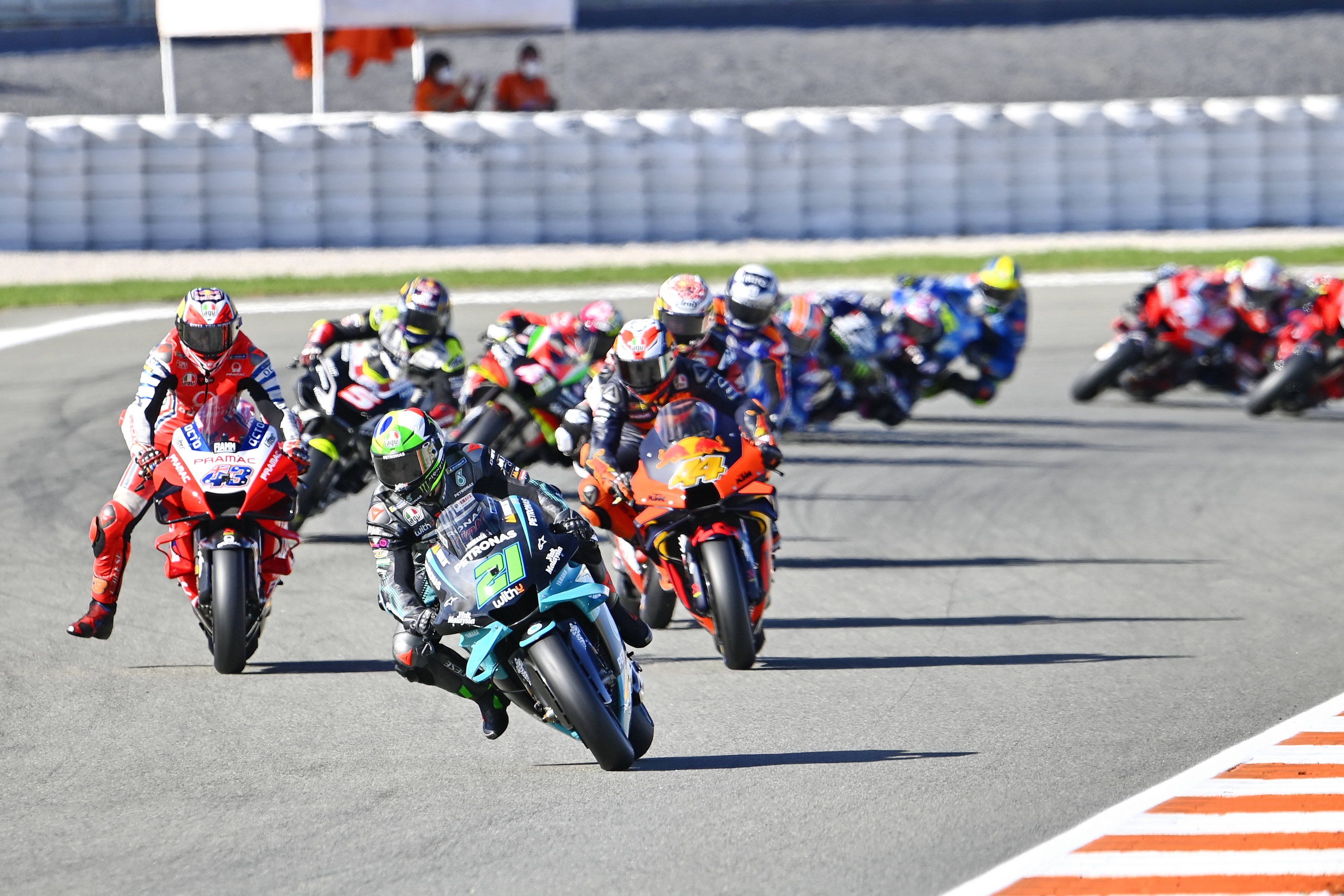 2020 motogp 瓦伦西亚站(第二场):米尔夺得总冠军