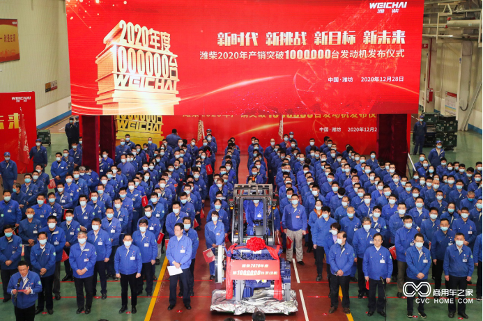 2020年產(chǎn)銷發(fā)動機突破100萬臺 看濰柴的實力與責(zé)任