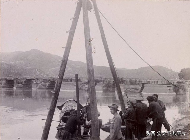 1900年福建漳州老照片 十大名桥之江东桥今夕对比照