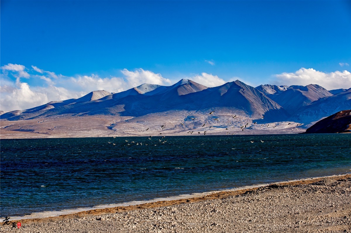 Mapang Yungcuo, the first of the three holy lakes in Tibet, Tang monk ...